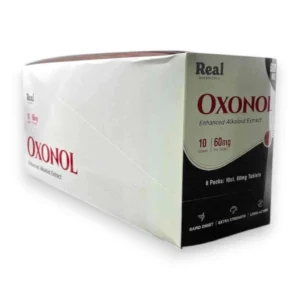 Real Botanicals | Oxonol Enhanced Alkaloid Tablets | 10CT – 60MG Each | 600MG [ Boxs of 8 ]